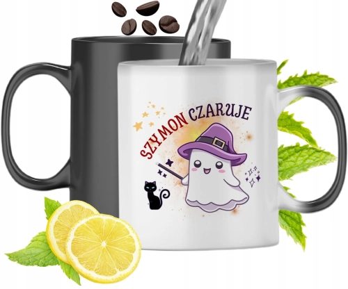 Dla Szymona Kubek Magiczny Syna Dziecka Prezent Z Nadrukiem Ze Zdjęciem