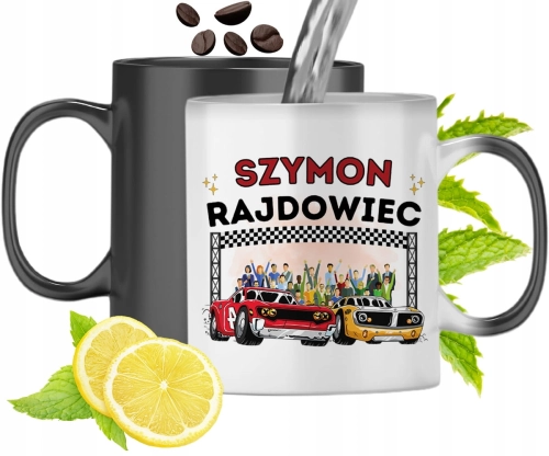 Dla Szymona Kubek Magiczny Syna Dziecka Prezent Z Nadrukiem Ze Zdjęciem