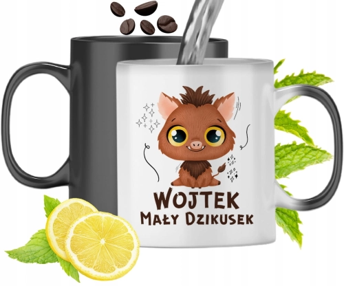 Dla Wojtka Kubek Magiczny Syna Dziecka Prezent Z Nadrukiem Ze Zdjęciem