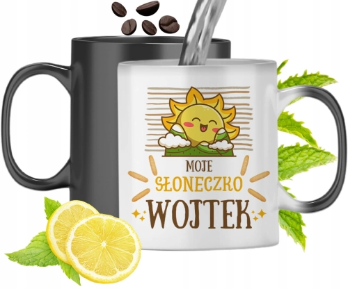 Dla Wojtka Kubek Magiczny Syna Dziecka Prezent Z Nadrukiem Ze Zdjęciem