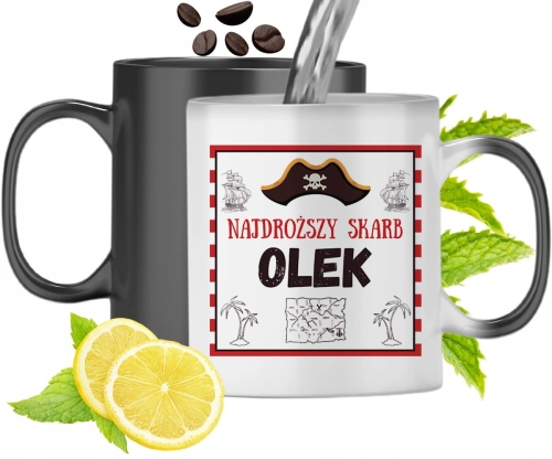 Dla Olka Kubek Magiczny Syna Dziecka Prezent Z Nadrukiem Ze Zdjęciem