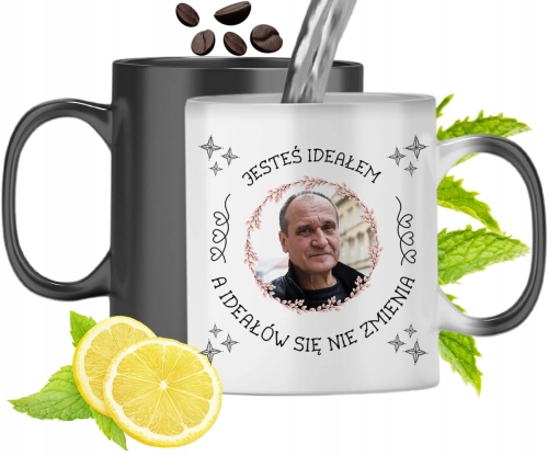 Kubek Magiczny Paweł Kukiz Zmieniający Kolor Z Nadrukiem Ze Zdjęciem