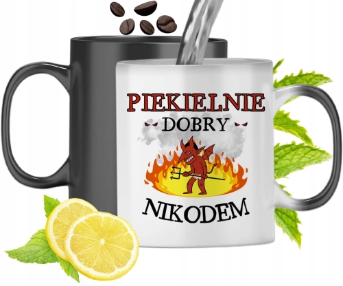 Kubek Magiczny Dla Nikodema Zmieniający Kolor Z Nadrukiem Ze Zdjęciem