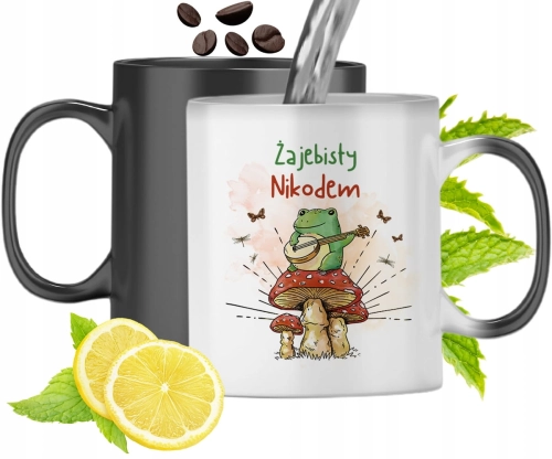Kubek Magiczny Dla Nikodema Zmieniający Kolor Z Nadrukiem Ze Zdjęciem