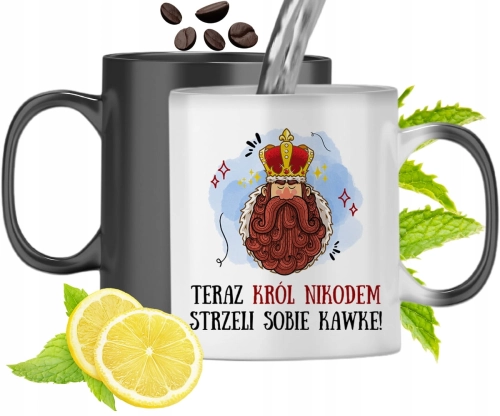 Kubek Magiczny Dla Nikodema Zmieniający Kolor Z Nadrukiem Ze Zdjęciem