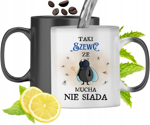 Kubek Magiczny Dla Szewca Zmieniający Kolor Z Nadrukiem Ze Zdjęciem