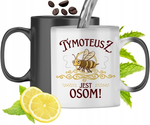 Kubek Magiczny Dla Tymoteusza Zmieniający Kolor Z Nadrukiem Ze Zdjęciem
