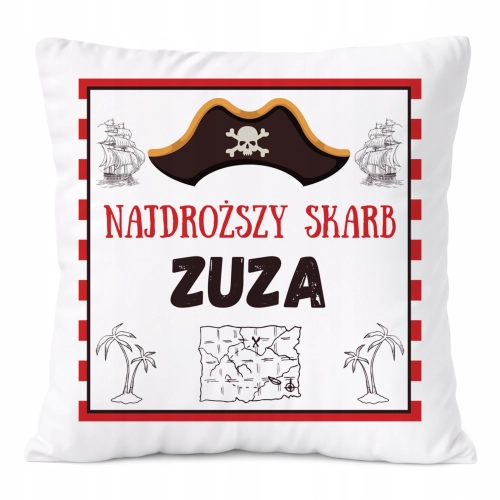 Poduszka Prezent Dla Zuzy Córki Dziecka z Nadrukiem ze Zdjęciem