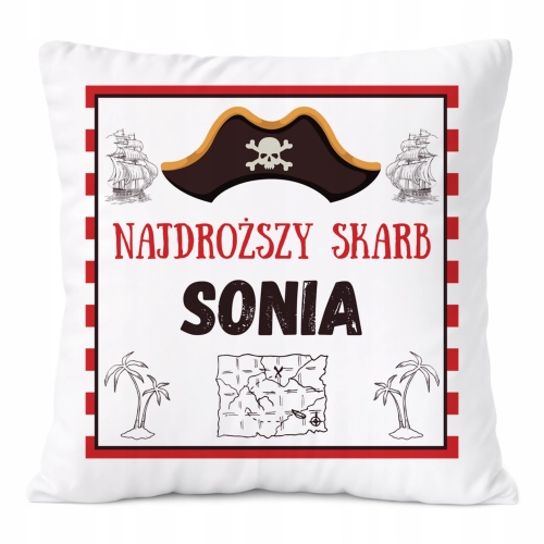 Poduszka Prezent Dla Soni Córki Dziecka z Nadrukiem ze Zdjęciem