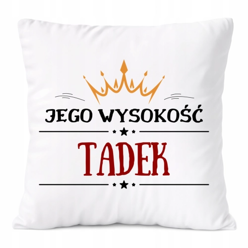 Poduszka Prezent Dla Tadka Syna Dziecka z Nadrukiem ze Zdjęciem
