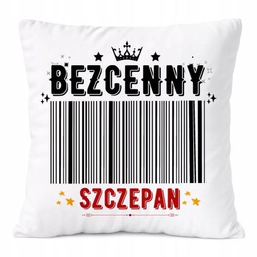 Poduszka Prezent Dla Szczepana Syna Dziecka z Nadrukiem ze Zdjęciem