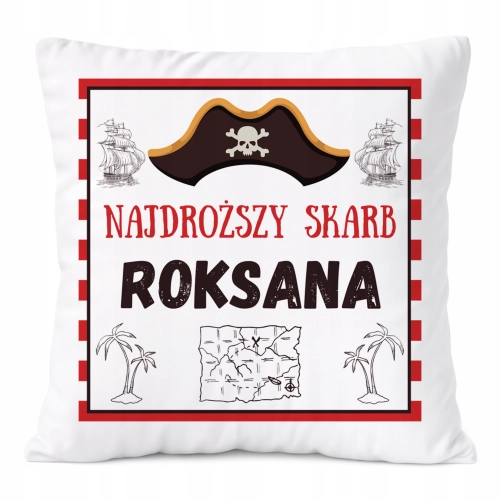 Poduszka Prezent Dla Roksany Córki Dziecka z Nadrukiem ze Zdjęciem