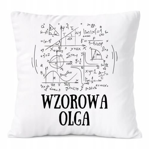 Poduszka Prezent Dla Olgi Córki Dziecka z Nadrukiem ze Zdjęciem