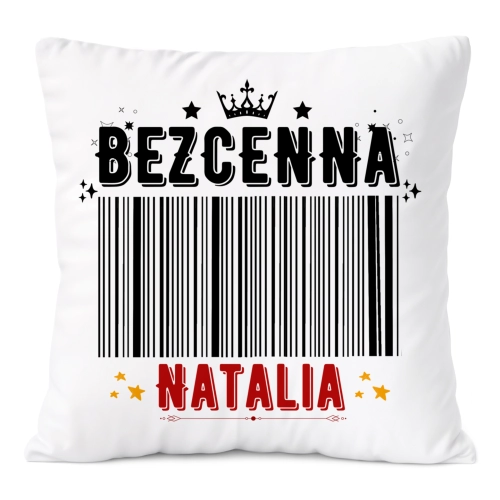 Poduszka Prezent Dla Natali Córki Dziecka z Nadrukiem ze Zdjęciem