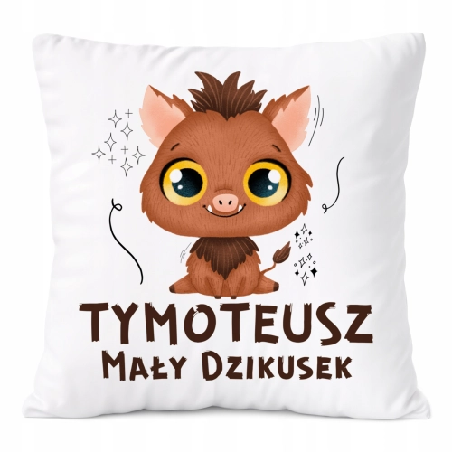 Poduszka Prezent Dla Tymoteusza Syna Dziecka z Nadrukiem ze Zdjęciem