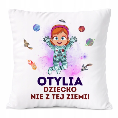 Poduszka Prezent Dla Otyli Córki Dziecka z Nadrukiem ze Zdjęciem