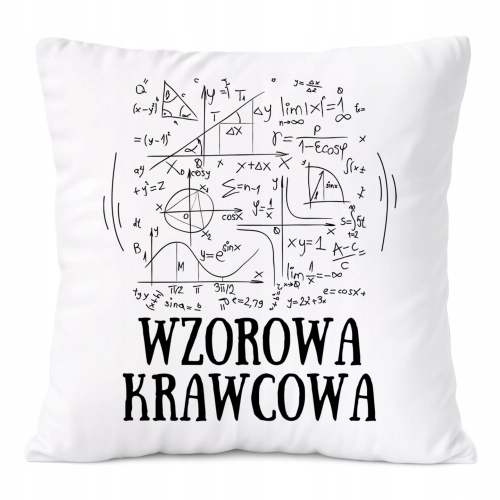Poduszka Dla Krawcowej na Prezent z Nadrukiem ze Zdjęciem Biała PoliDraw