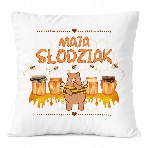 Poduszka Prezent Dla Mai Córki Dziecka z Nadrukiem ze Zdjęciem
