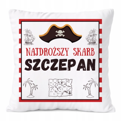 Poduszka Prezent Dla Szczepana Syna Dziecka z Nadrukiem ze Zdjęciem