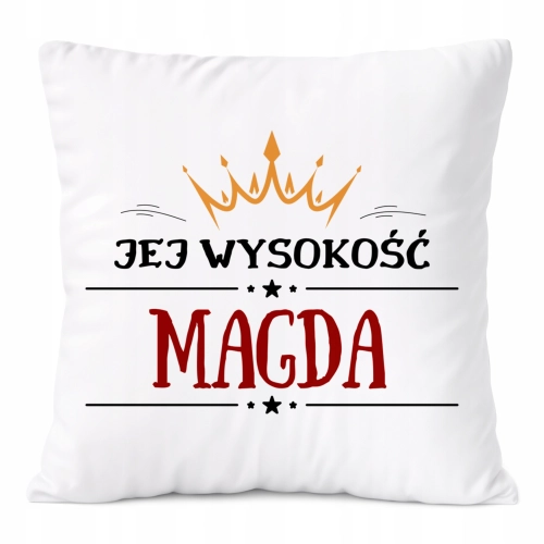 Poduszka Prezent Dla Magdy Córki Dziecka z Nadrukiem ze Zdjęciem