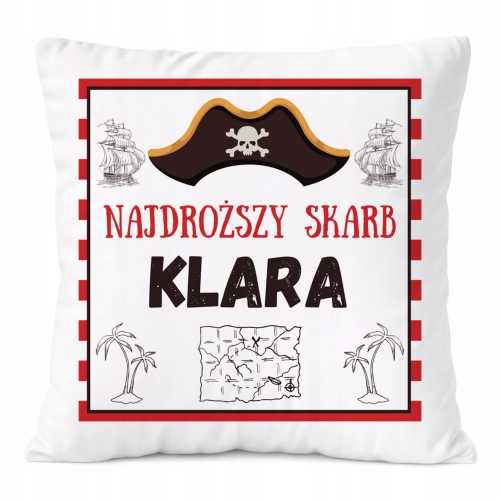Poduszka Prezent Dla Klary Córki Dziecka z Nadrukiem ze Zdjęciem