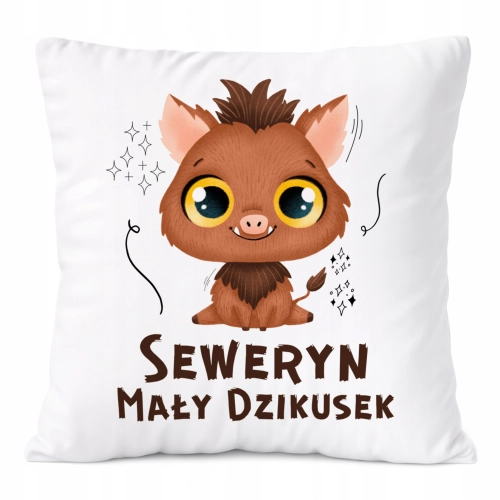 Poduszka Prezent Dla Seweryna Syna Dziecka z Nadrukiem ze Zdjęciem