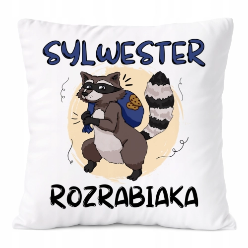 Poduszka Prezent Dla Sylwestra Syna Dziecka z Nadrukiem ze Zdjęciem