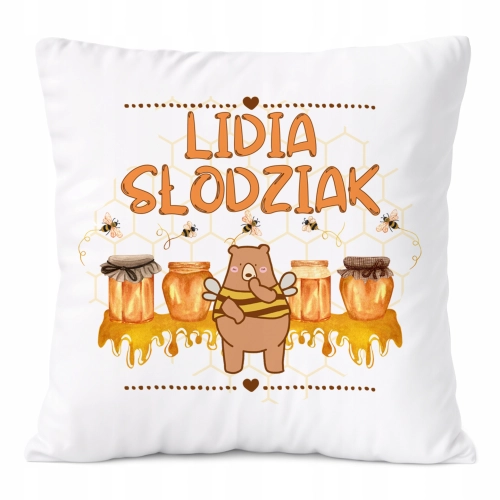 Poduszka Prezent Dla Lidii Córki Dziecka z Nadrukiem ze Zdjęciem