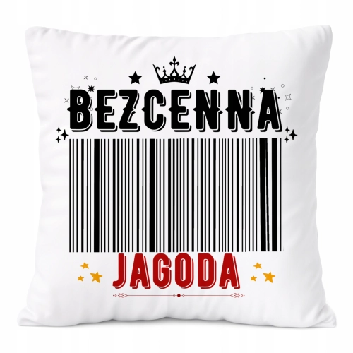 Poduszka Prezent Dla Jagody Córki Dziecka z Nadrukiem ze Zdjęciem