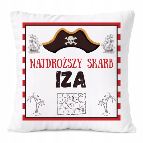 Poduszka Prezent Dla Izy Córki Dziecka z Nadrukiem ze Zdjęciem