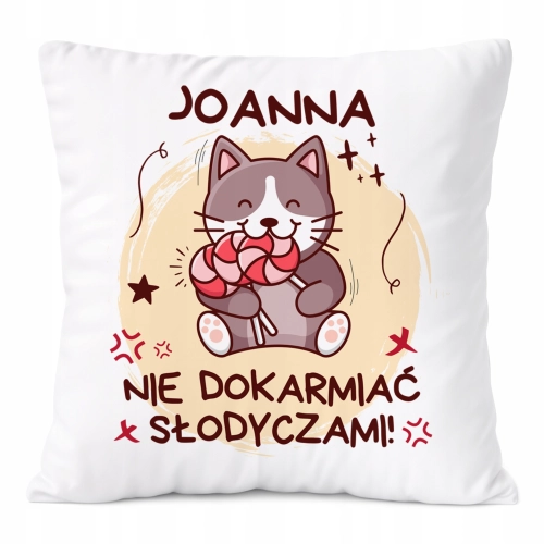 Poduszka Prezent Dla Joanny Córki Dziecka z Nadrukiem ze Zdjęciem