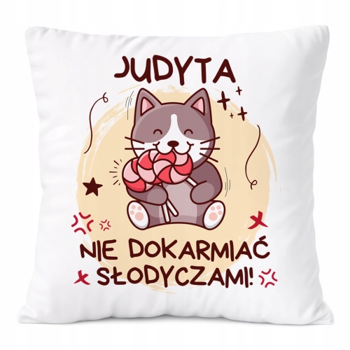 Poduszka Prezent Dla Judyty Córki Dziecka z Nadrukiem ze Zdjęciem