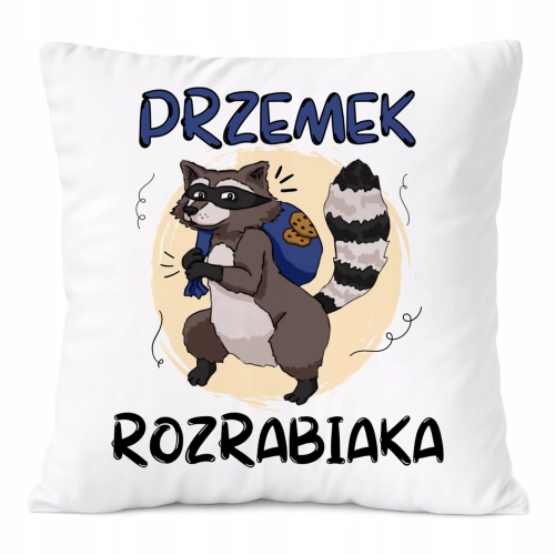 Poduszka Prezent Dla Przemka Syna Dziecka z Nadrukiem ze Zdjęciem