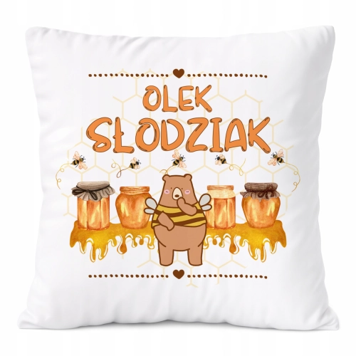 Poduszka Prezent Dla Olka Syna Dziecka z Nadrukiem ze Zdjęciem
