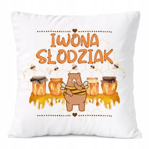 Poduszka Prezent Dla Iwony Córki Dziecka z Nadrukiem ze Zdjęciem
