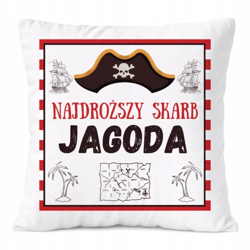 Poduszka Prezent Dla Jagody Córki Dziecka z Nadrukiem ze Zdjęciem