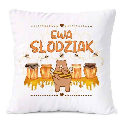 Poduszka Prezent Dla Ewy Córki Dziecka z Nadrukiem ze Zdjęciem