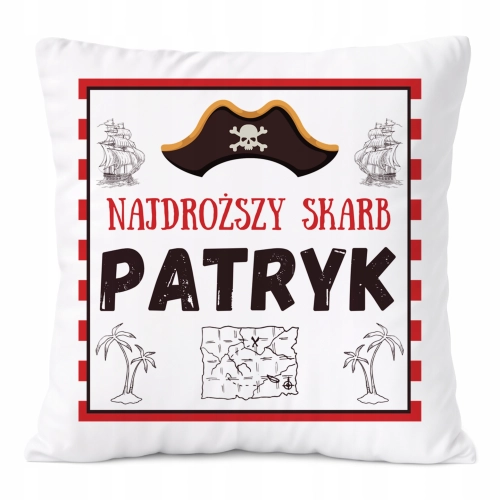 Poduszka Prezent Dla Patryka Syna Dziecka z Nadrukiem ze Zdjęciem