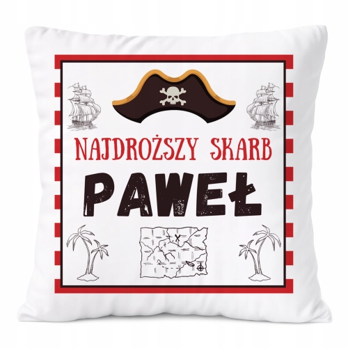 Poduszka Prezent Dla Pawła Syna Dziecka z Nadrukiem ze Zdjęciem