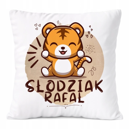 Poduszka Prezent Dla Rafała Syna Dziecka z Nadrukiem ze Zdjęciem