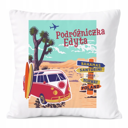 Poduszka Prezent Dla Edyty Córki Dziecka z Nadrukiem ze Zdjęciem