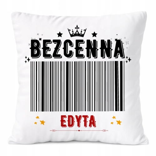 Poduszka Prezent Dla Edyty Córki Dziecka z Nadrukiem ze Zdjęciem