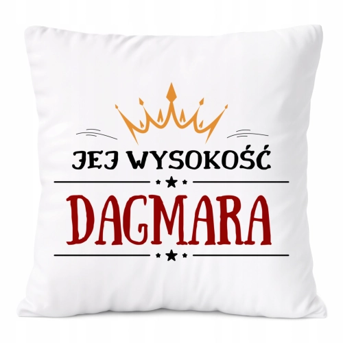 Poduszka Prezent Dla Dagmary Córki Dziecka z Nadrukiem ze Zdjęciem