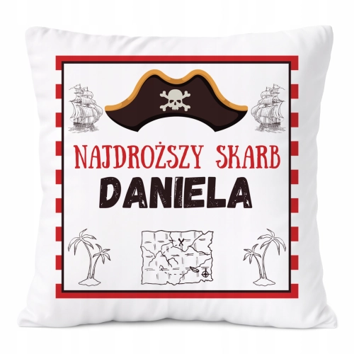 Poduszka Prezent Dla Danieli Córki Dziecka z Nadrukiem ze Zdjęciem