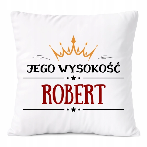 Poduszka Prezent Dla Roberta Syna Dziecka z Nadrukiem ze Zdjęciem