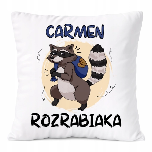 Poduszka Prezent Dla Carmen Córki Dziecka z Nadrukiem ze Zdjęciem