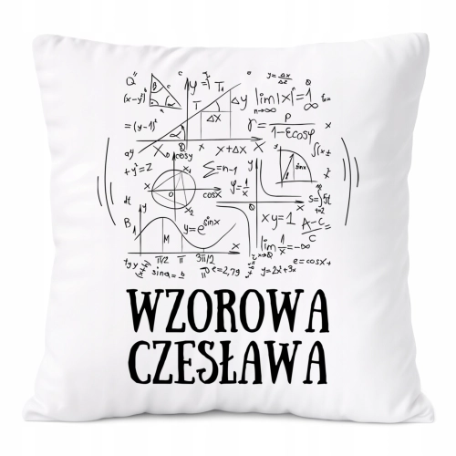 Poduszka Prezent Dla Czesławy Córki Dziecka z Nadrukiem ze Zdjęciem
