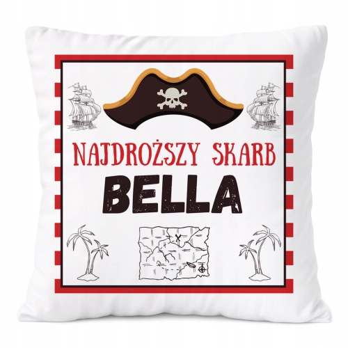Poduszka Prezent Dla Belli Córki Dziecka z Nadrukiem ze Zdjęciem