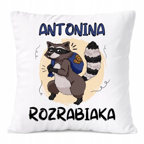 Poduszka Prezent Dla Antoniny Córki Dziecka z Nadrukiem ze Zdjęciem