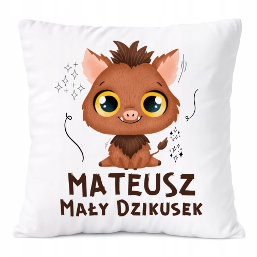 Poduszka Prezent Dla Mateusza Syna Dziecka z Nadrukiem ze Zdjęciem